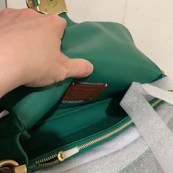 Coach Tabby Shoulder bag 26 Pillow Green - Picture 5 of 14